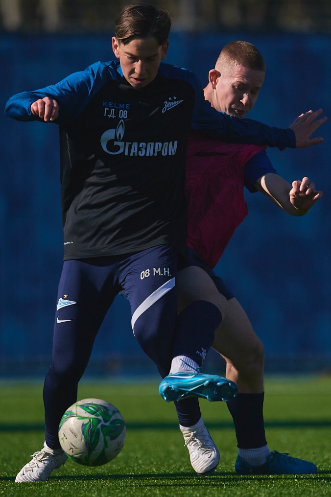 Тренировка юношеской команды U-18