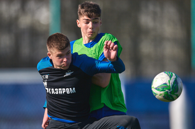 Тренировка юношеской команды U-18