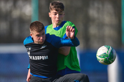 Тренировка юношеской команды U-18