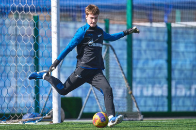 Тренировка юношеской команды U-16 