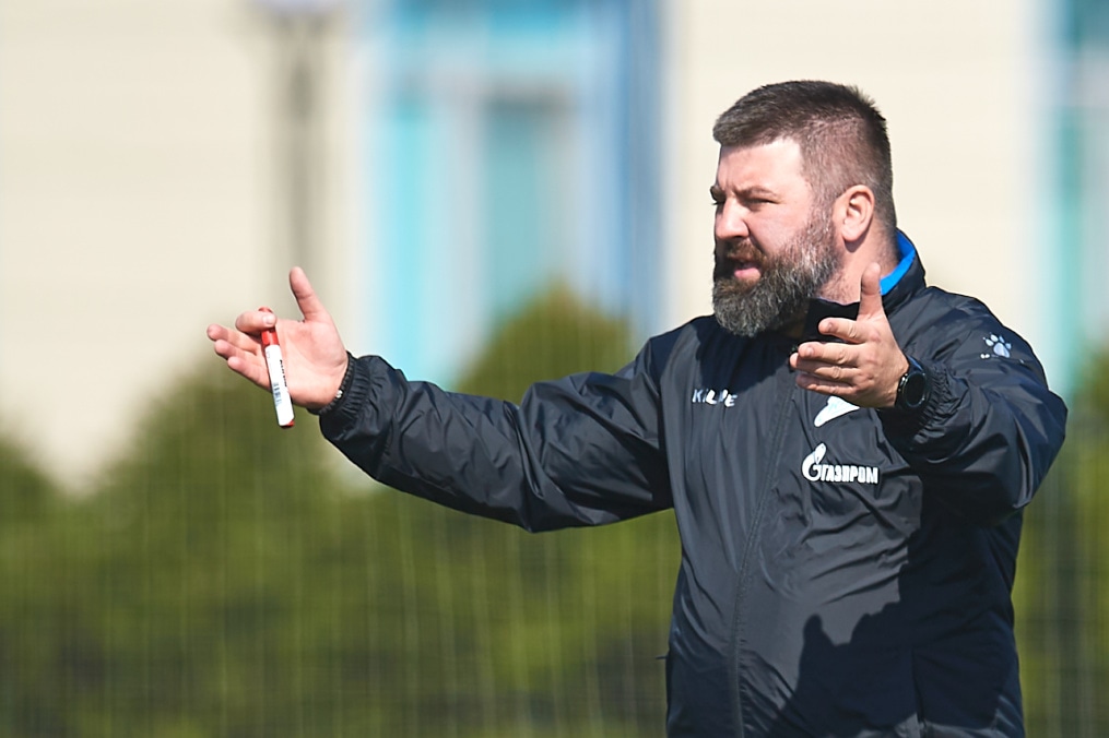 Тренировка юношеской команды U-16