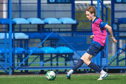 Тренировка юношеской команды U-16 