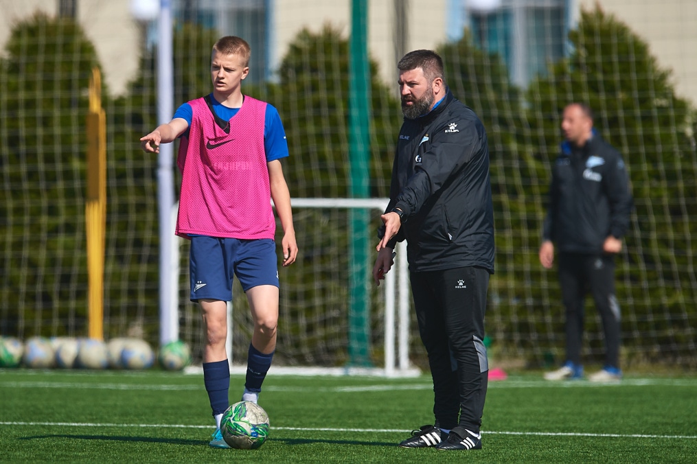 Тренировка юношеской команды U-16