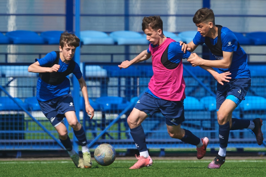 Тренировка юношеской команды U-16