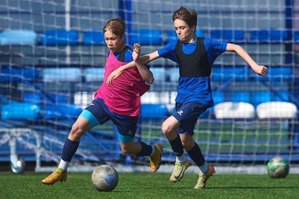 Тренировка юношеской команды U-16