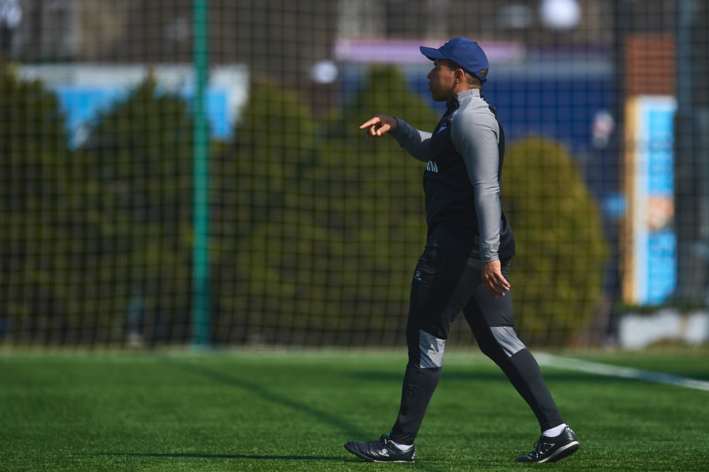 Тренировка юношеской команды U-16