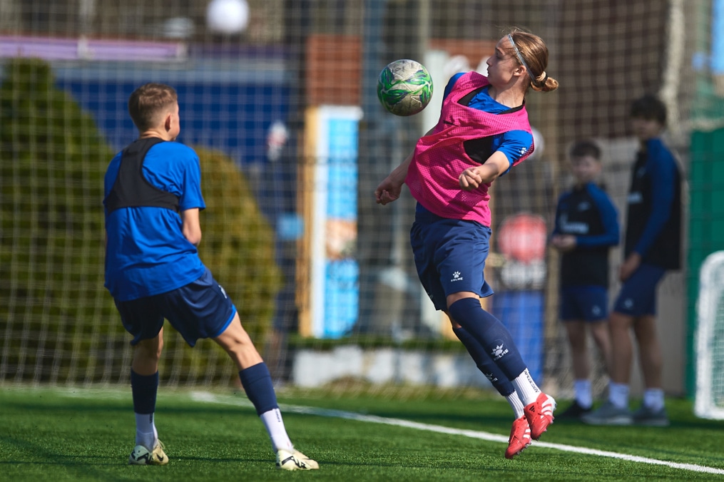 Тренировка юношеской команды U-16