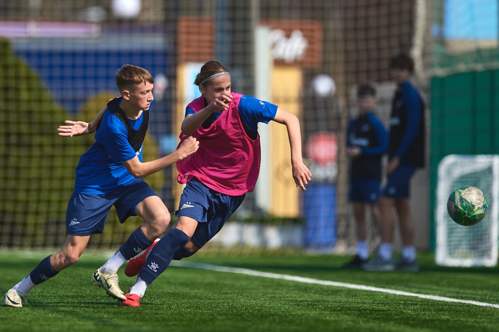 Тренировка юношеской команды U-16