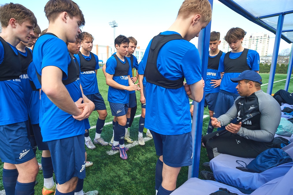 Тренировка юношеской команды U-16