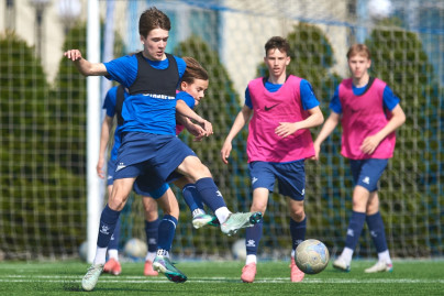 Тренировка юношеской команды U-16