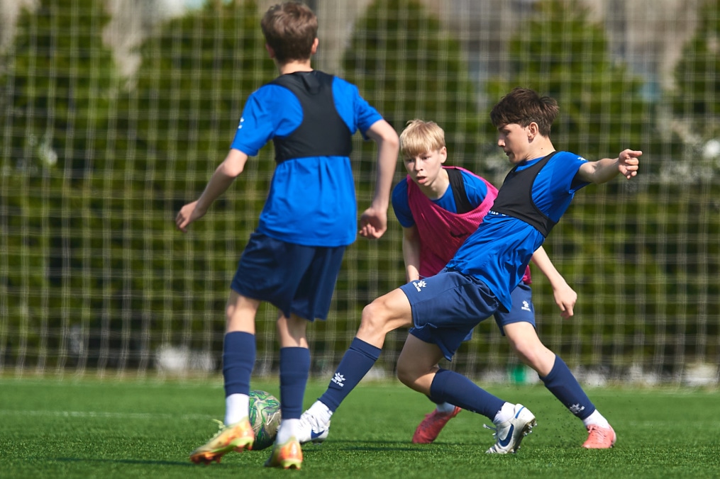 Тренировка юношеской команды U-16