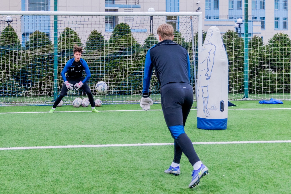 Тренировка «Зенита»-м перед матчем с ФК «Ахмат»