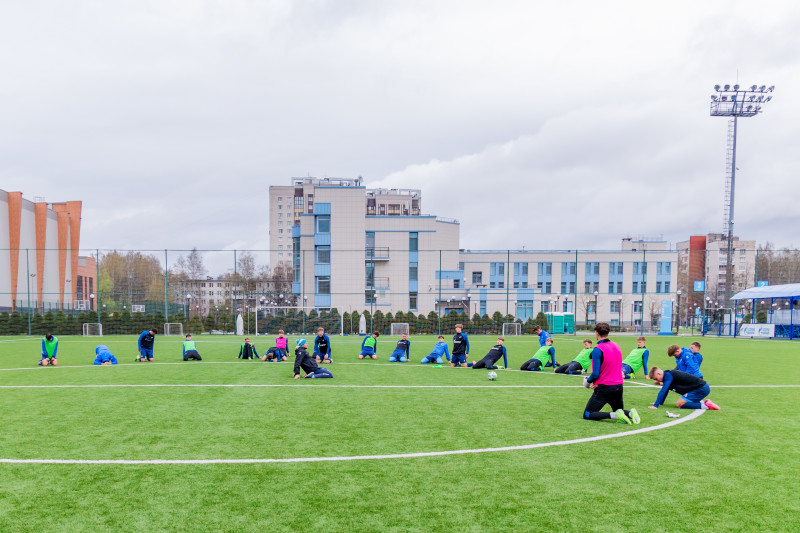 Тренировка «Зенита»-м перед матчем с ФК «Ахмат»