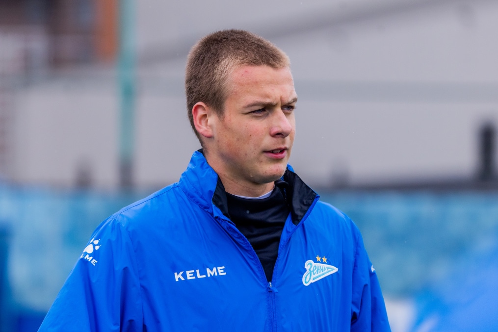 Тренировка «Зенита»-м перед матчем с ФК «Ахмат»