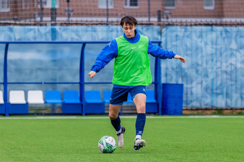 Тренировка «Зенита»-м перед матчем с ФК «Ахмат»