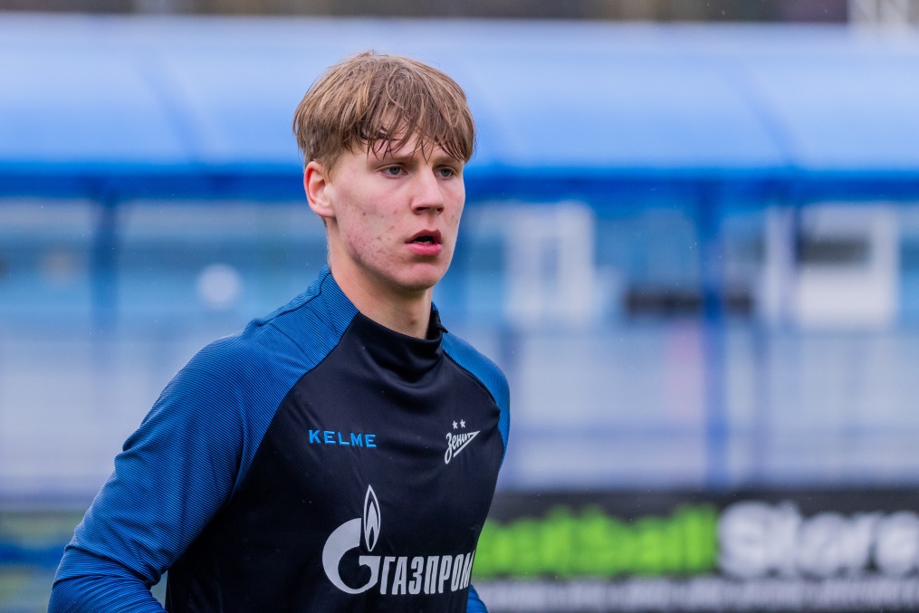 Тренировка «Зенита»-м перед матчем с ФК «Ахмат»