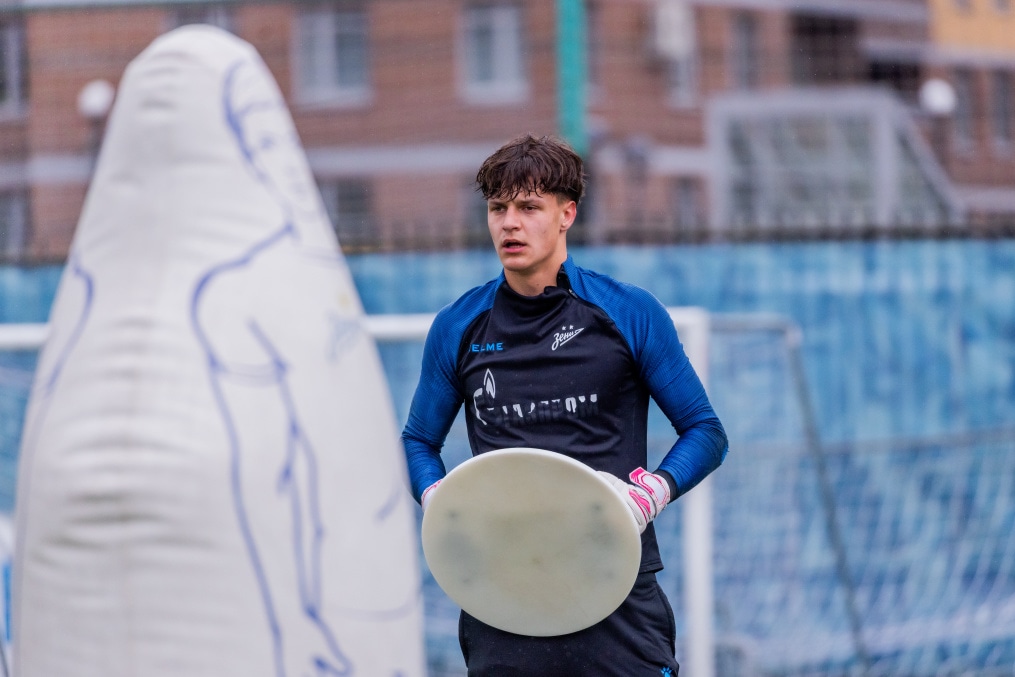 Тренировка «Зенита»-м перед матчем с ФК «Ахмат»