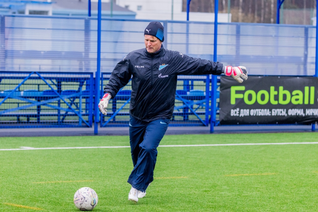 Тренировка «Зенита»-м перед матчем с ФК «Ахмат»