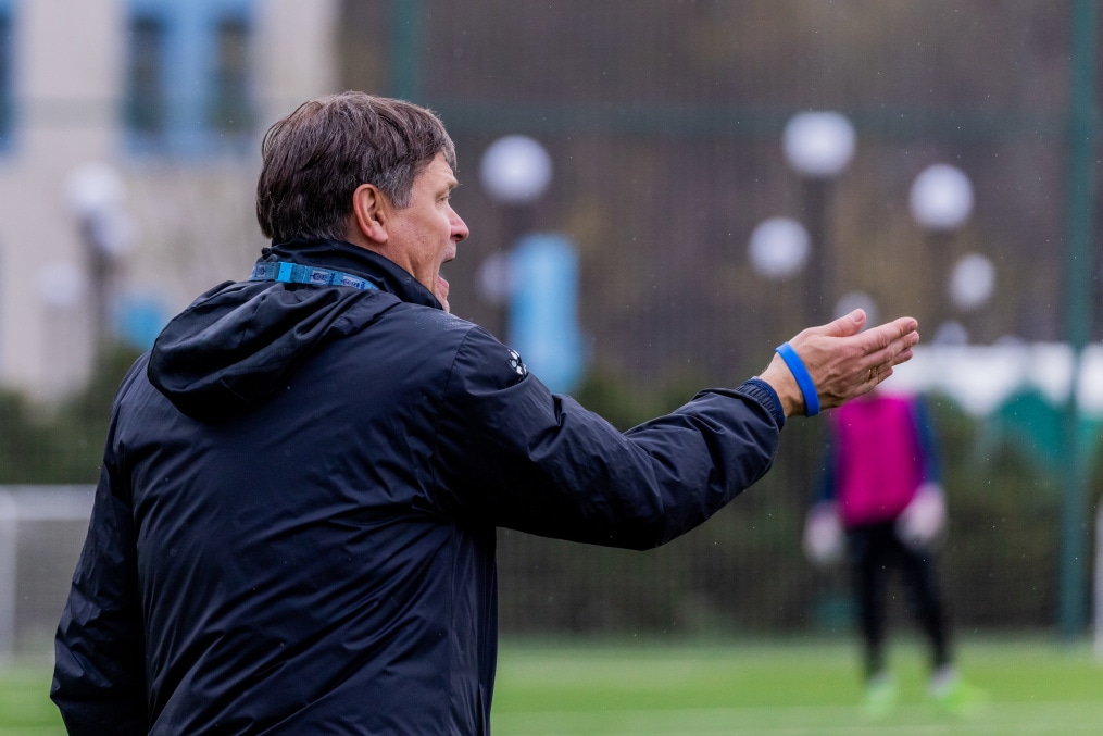 Тренировка «Зенита»-м перед матчем с ФК «Ахмат»