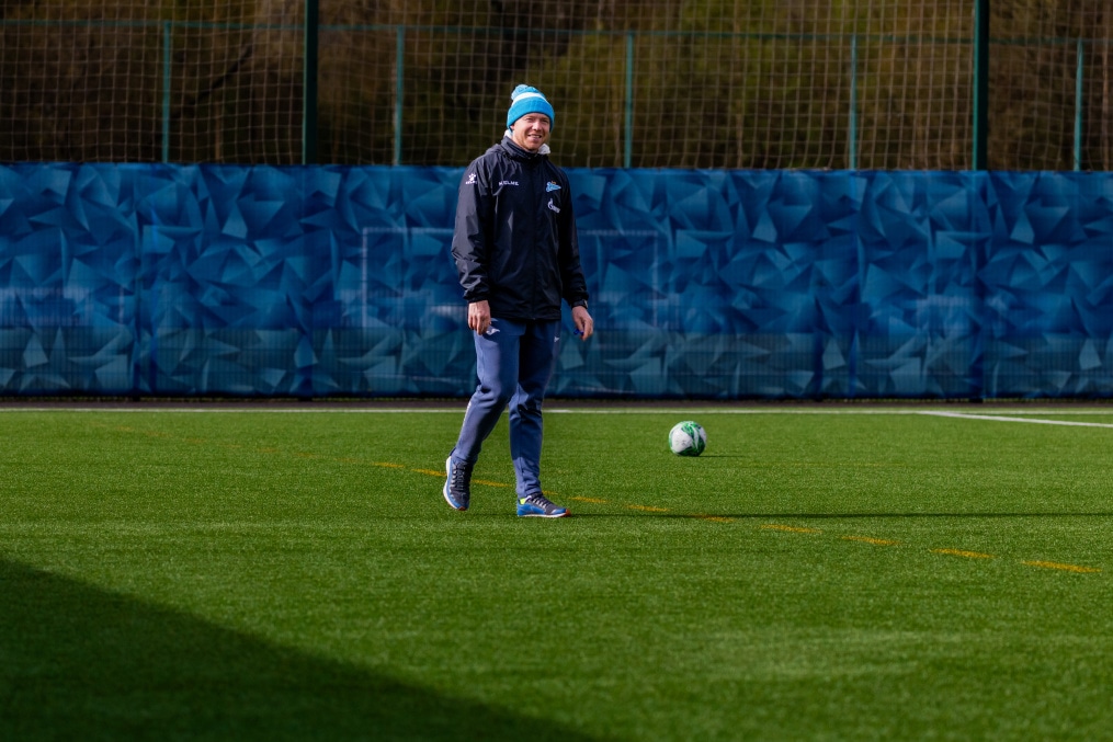 Тренировка «Зенита»-м перед матчем с ФК «Ахмат»