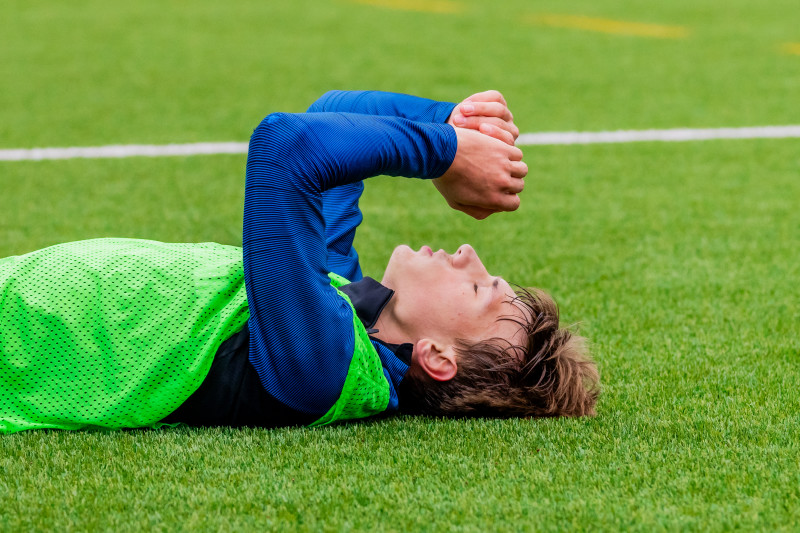 Тренировка «Зенита»-м перед матчем с ФК «Ахмат»