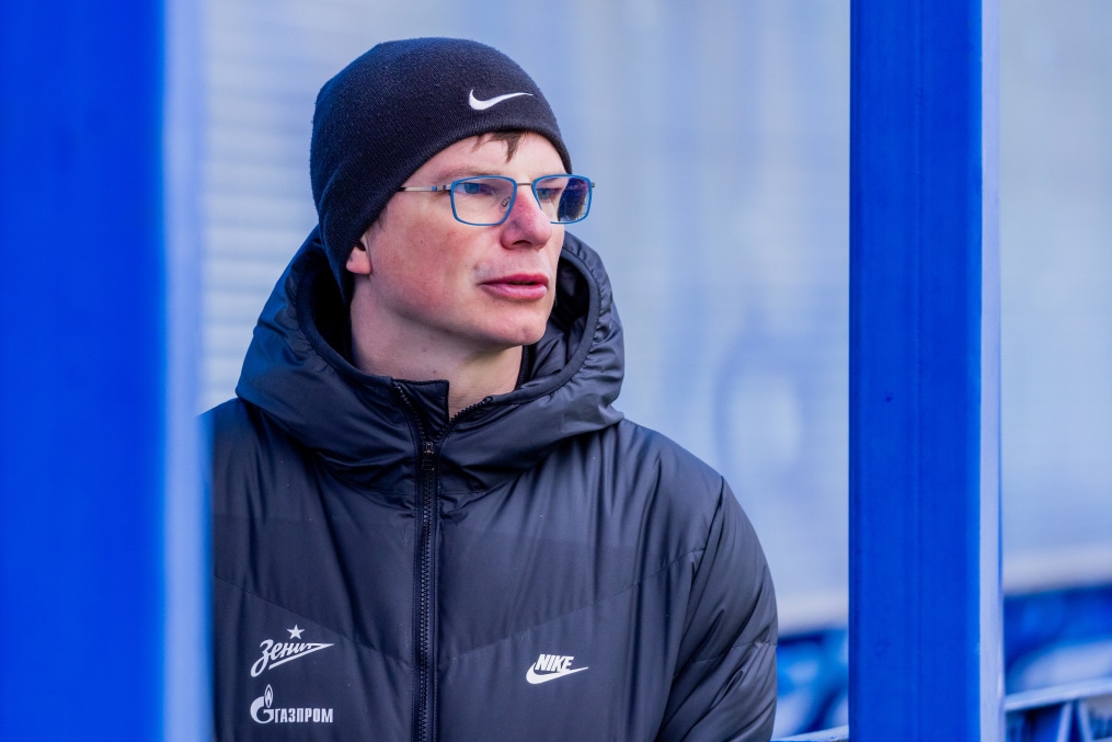 Тренировка «Зенита»-м перед матчем с ФК «Ахмат»