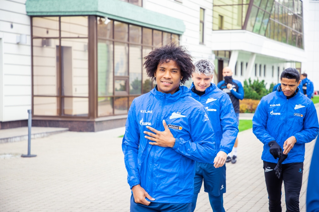 Открытая тренировка «Зенита» перед матчем с «Динамо»