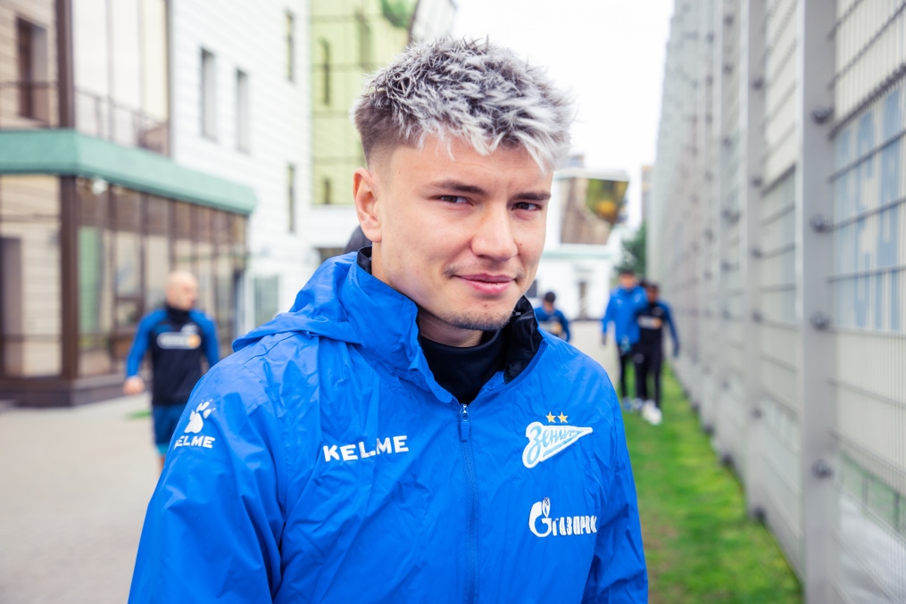 Открытая тренировка «Зенита» перед матчем с «Динамо»