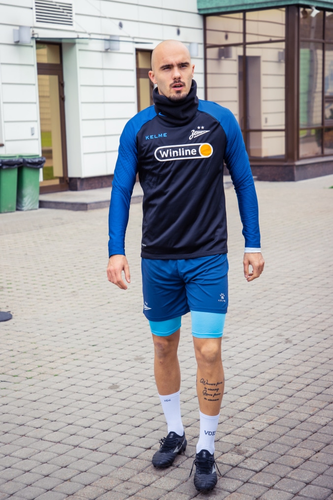 Открытая тренировка «Зенита» перед матчем с «Динамо»