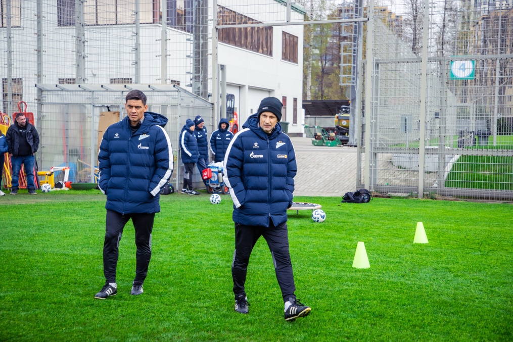 Открытая тренировка «Зенита» перед матчем с «Динамо»