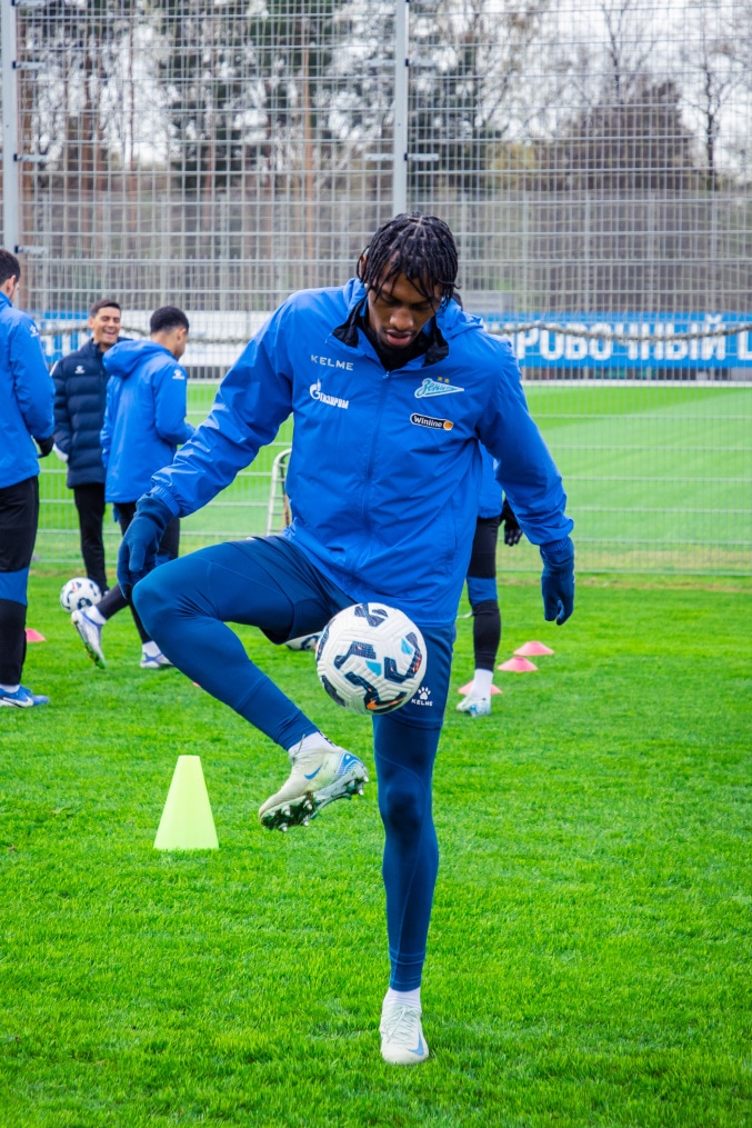 Открытая тренировка «Зенита» перед матчем с «Динамо»