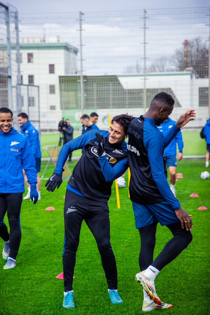 Открытая тренировка «Зенита» перед матчем с «Динамо»