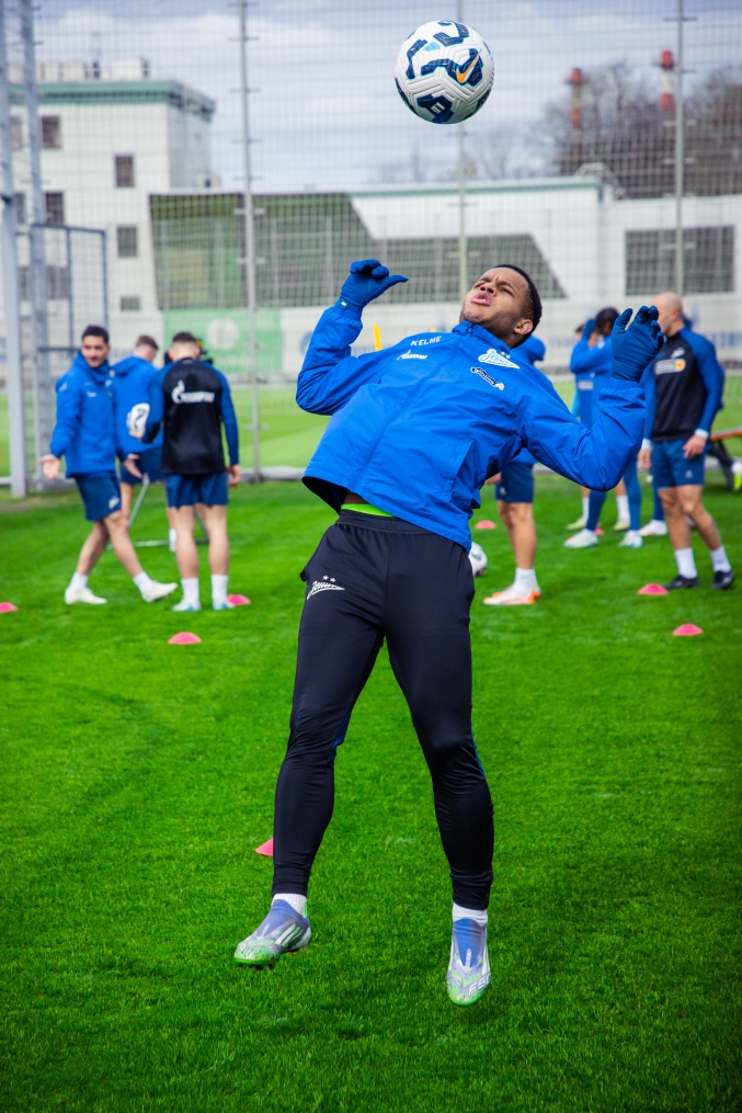 Открытая тренировка «Зенита» перед матчем с «Динамо»