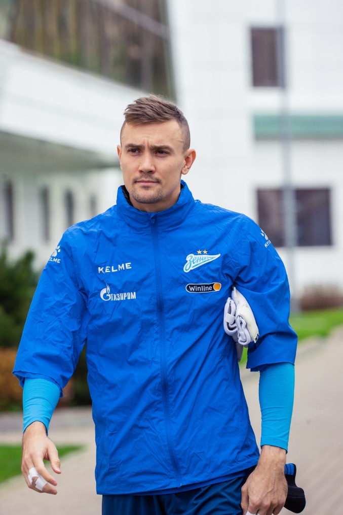 Открытая тренировка «Зенита» перед матчем с «Динамо»