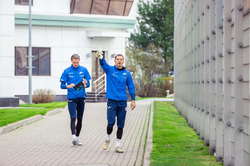 Открытая тренировка «Зенита» перед матчем с «Динамо»