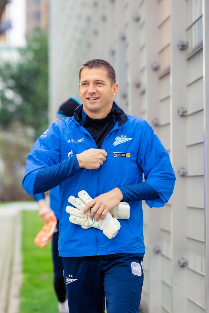 Открытая тренировка «Зенита» перед матчем с «Динамо»