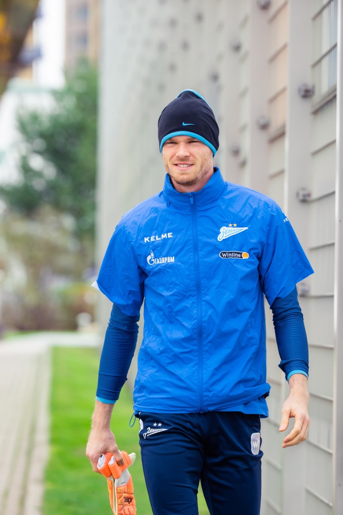 Открытая тренировка «Зенита» перед матчем с «Динамо»