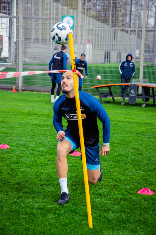 Открытая тренировка «Зенита» перед матчем с «Динамо»