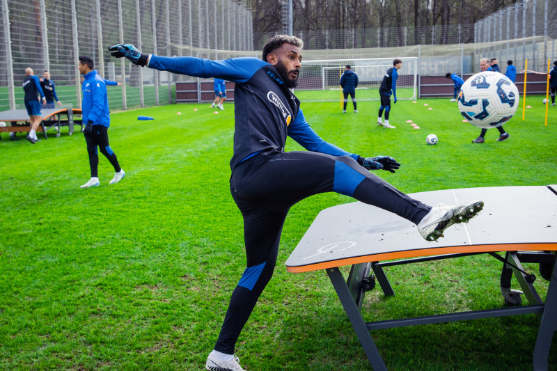 Открытая тренировка «Зенита» перед матчем с «Динамо»