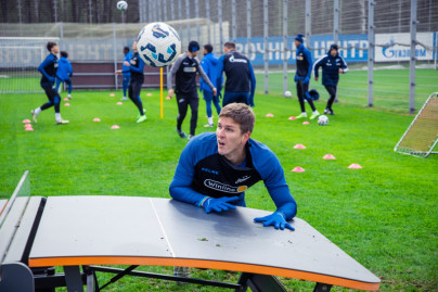 Открытая тренировка «Зенита» перед матчем с «Динамо»