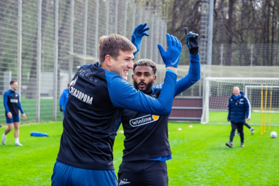 Открытая тренировка «Зенита» перед матчем с «Динамо»