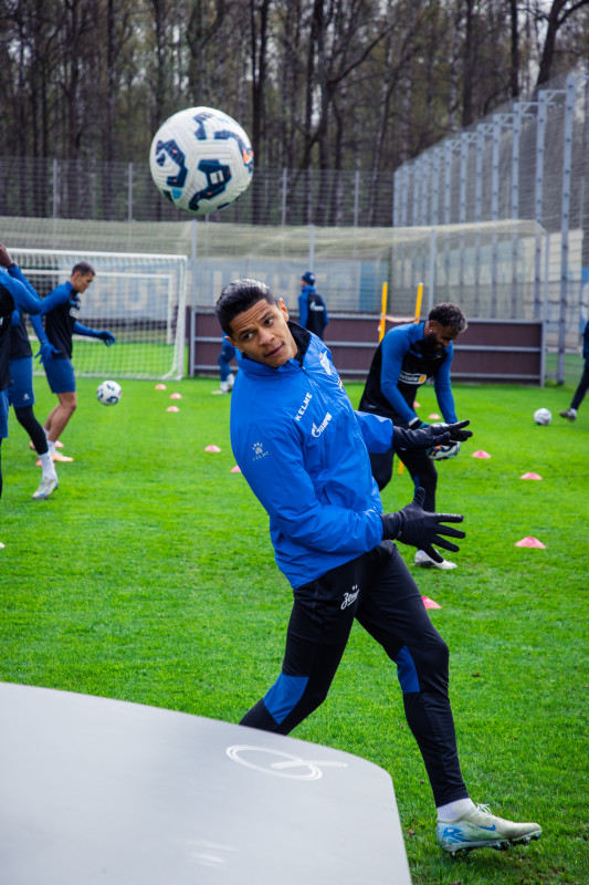 Открытая тренировка «Зенита» перед матчем с «Динамо»