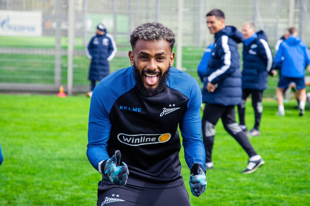 Открытая тренировка «Зенита» перед матчем с «Динамо»