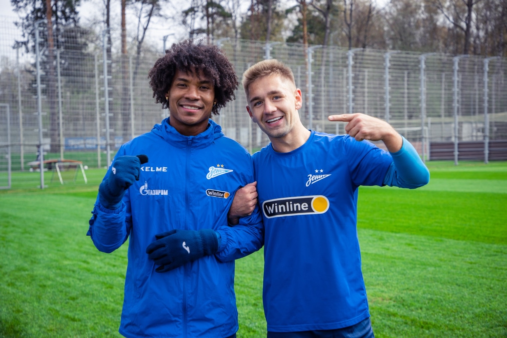 Открытая тренировка «Зенита» перед матчем с «Динамо»