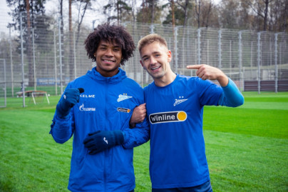 Открытая тренировка «Зенита» перед матчем с «Динамо»