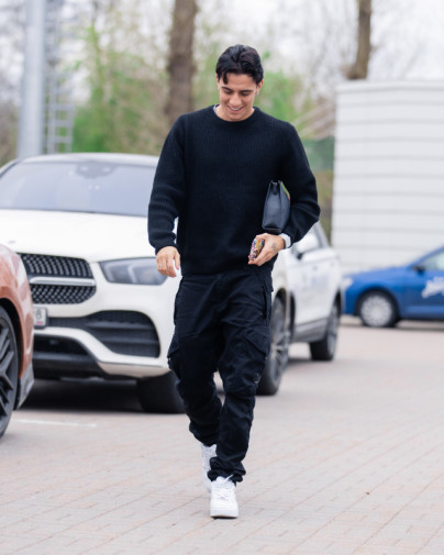 «Зенит. Стиль»: прибытие игроков на тренировку перед матчем с «Динамо»