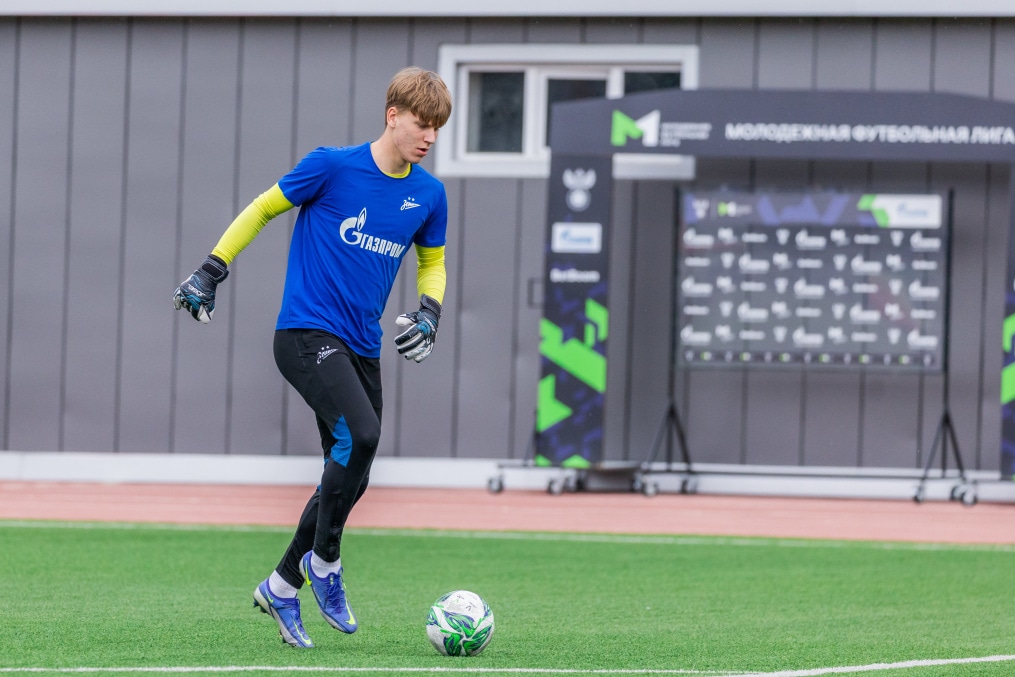 Тренировка молодежной команды «Зенит» в Грозном