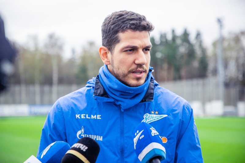 Брифинг «Зенита» перед матчем с «Динамо»