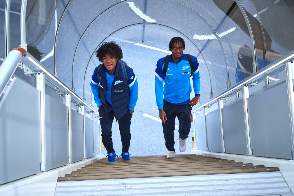 Вылет команды в Москву на матч с «Динамо»