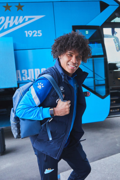 Вылет команды в Москву на матч с «Динамо»